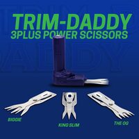 TRIM DADDY 3PLUS Power Scissors- Use as Bud Trimmer & Trimmers for Plants, Electric Scissors for Garden and Plant Shears, Flower Cutter with Variable Speed Control & High Carbon Blades