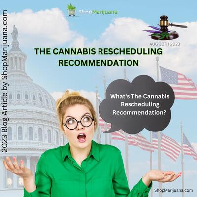 The Cannabis Rescheduling Recommendation: Implications and the Road Ahead
